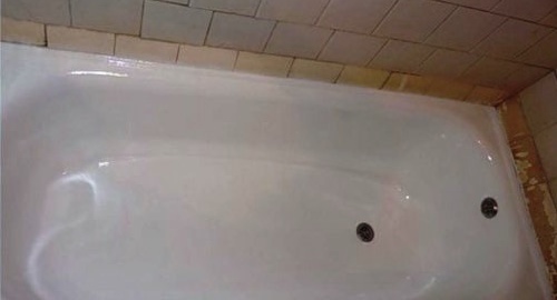 Реставрация ванны жидким акрилом | поселок Володарского